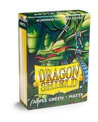 Dragon Shield Matte Japanese Mini-Size Sleeves - Apple Green - 60ct